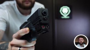 Пневматический пистолет Borner W119 4.5 мм (Glock 17, Blowback) Видео