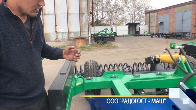 Дисковая борона - Угол атаки и курсовая устойчивость смотреть онлайн