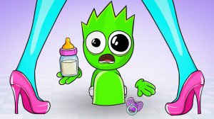СПРУНКИ Sprunki мультфильм - СПРУНКЕ МЕЖДУ НОГ
