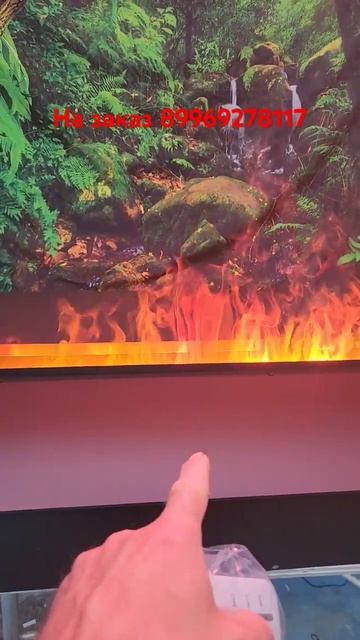 Паровой камин с эффектом живого огня. Нестандартный р? смотреть онлайн