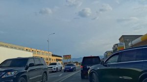 Махачкала,пляж чёрные камни"