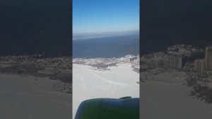 посадка самолета в Новосибирске.