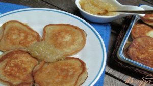 Яблочные оладьи