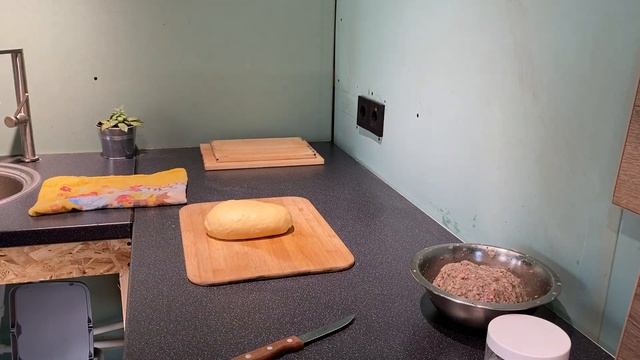 Влог - Блог Ламинат на пол / Хинкали своими руками / Американский стаффордширский  терьер