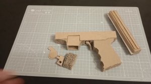 Как сделать пистолет- пулемёт ПП-91 из картона? | DIY