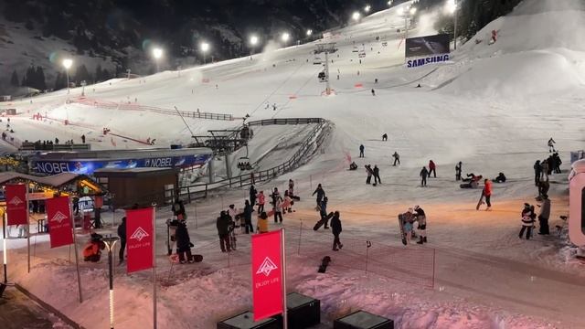 Ночное катание на Шымбулак для начинающих смотреть онлайн