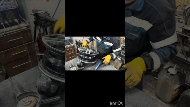 Сварка алюминиевого диска! Аргон! смотреть онлайн