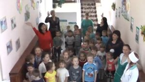 ДОУ №5 "Конек-Горбунок" г.Шахтерск флешмоб "КАТЮША"