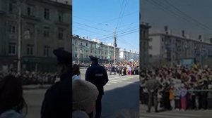 парад победы 9 мая Чита 2025 год.