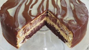 МРАМОРНЫЙ Торт ДЛЯ ЛЮБИТЕЛЕЙ ШОКОЛАДА! КРЕМ ВАС ОЧЕНЬ УДИВИТ! ВКУСНЫЙ ТОРТ и в ПИР и в МИР!