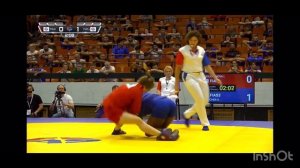 Чемпионат Европы по самбо 2024 года 50 кг Молчанова Юлия (