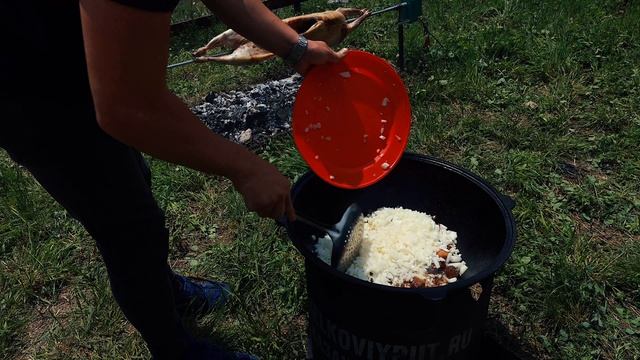 ЖАРЕНЫЕ БАРАНЫ ВСЕГДА ВКУСНЕЕ в ГОРАХ