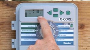 Автополив Hunter. Настройка пульта X Core, часть 2.