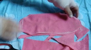 DIY Как сшить  тапочки легко и просто из остатков тканей