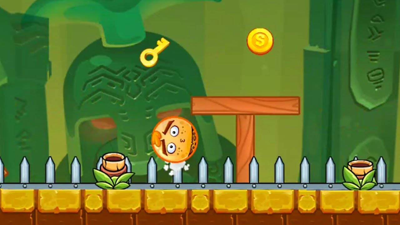 Злой Шар в игре Angry Ball Adventure Уровни 18-19 смотреть онлайн