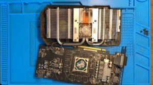 Замена радиатора №2 Gigabyte GTX 1070 Ti | Обслуживание ASUS STRIX RX4