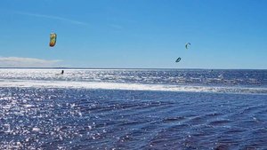 Кайтсёрфинг на Белом Море в Северодвинске