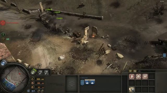 Прохождение - Company of Heroes - (Освобождение Кан) - Часть 2 - Высота 112 смотреть онлайн