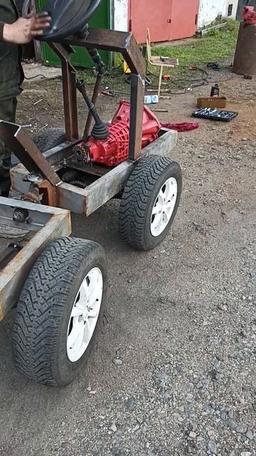 Сборка мини трактора. часть 5 смотреть онлайн