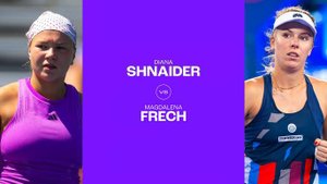 08.08.2024. Магдалена Френх - Диана Шнайдер. WTA Toronto. Magdalena Frech - Diana Shnaider
