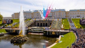 «Самсон. Возрождение»: весенний праздник фонтанов провели в Петергофе