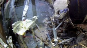 Ми-8мтв. Монтаж авиадвигателя ТВ3-117.