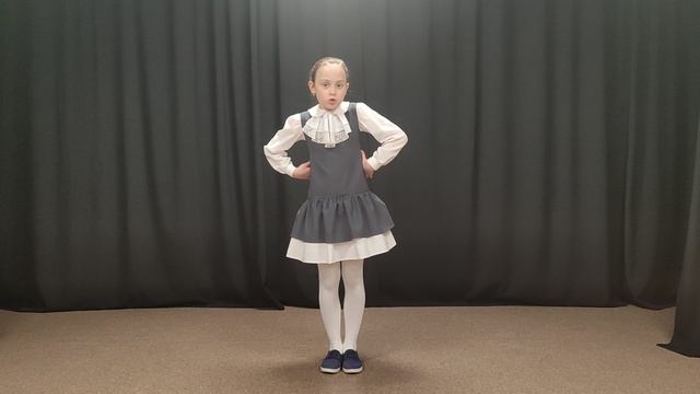 Елисейцева Полина "Знаки препинания" автор С. Маршак. СПб ДШИ им. М. И. Глинки. Театральное отделени