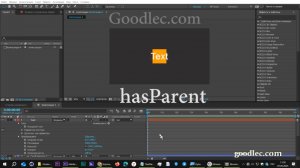 Выражения. Метод hasParent After Effects