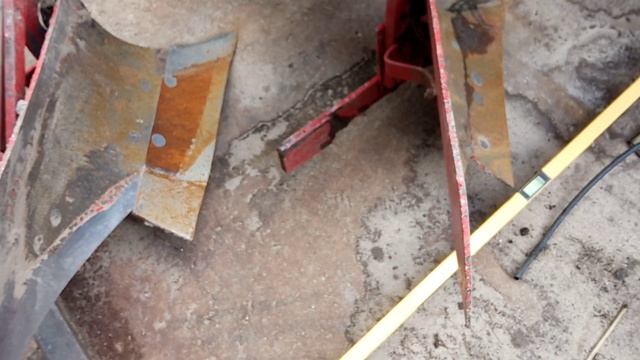 Ширина захвата плуга Как замеряю #homemade_tractor смотреть онлайн