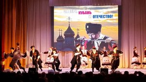 2025г 16 мая концерт в станице Калининской