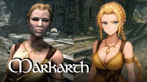 🎌 Skyrim Reborn: Маркарт в стиле аниме! ИИ рисует невозможное 🎌