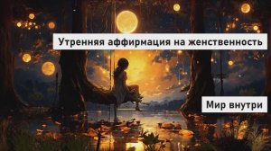 Утренние аффирмации на женственность