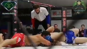 Ислам Азубеков, будущий чемпион UFC, мощный боец
