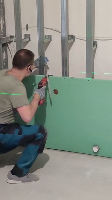 Правильный монтаж ГКЛ. #гипрок #ремонтквартир #diy #сует? смотреть онлайн