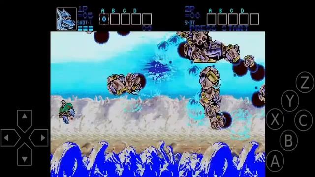 Contra: Hard Corps Robotron hack все уровни Без оружияБез урона Fang 21
