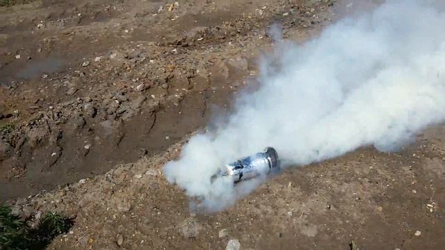 Тест дымовой шашки, весом 9 кг смотреть онлайн