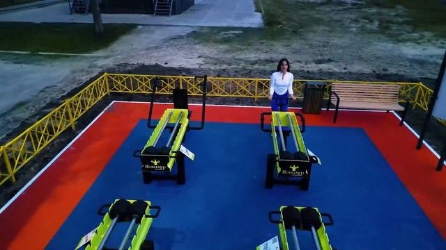 Уличные тренажеры от компании Novalur sport