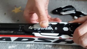 установка креплений на платформе Rottefella на лыжи Madshus кр