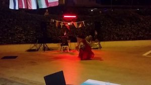 09 10 2018 танец бабочки в Viking Nona Beach 4. Кемер. Турция