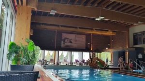 Бассейн в Нарва-Йыэсуу Meresuu spa отель.