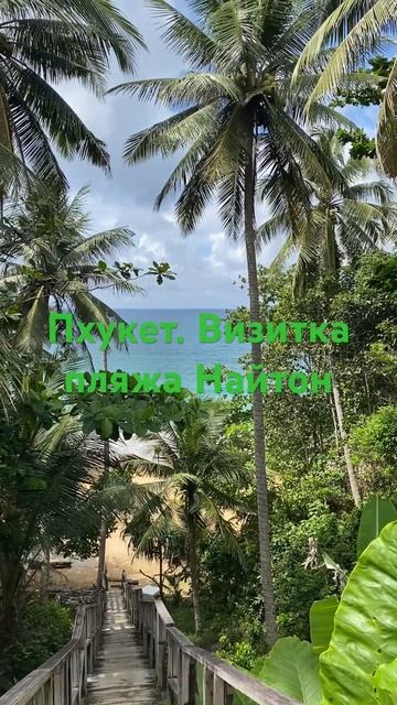 Пхукет2022-Пляж Найтон- лестница в чудеса😉😘#travel #beach #sea смотреть онлайн