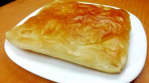 Всего лишь Мука + Кипяток=Оочень Нежные Лепешки Как Пух!!ОБАЛДЕННАЯ слоёная ЛЕПЕШКА К ЧАЮ!Катлама