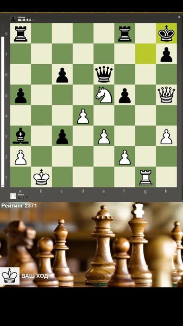 Шахматы. Выигрыш ферзя. смотреть онлайн