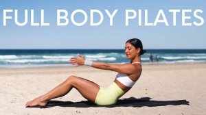 35 MIN FULL BODY WORKOUT Intermediate Pilates (Mini Resistance Band) - Move With Nicole