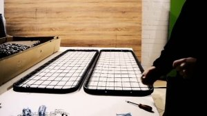 Сборка садовых качелей