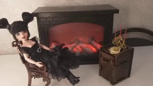 КАМИН ИЗ Fix Price.  КУКОЛЬНАЯ МИНИАТЮРА