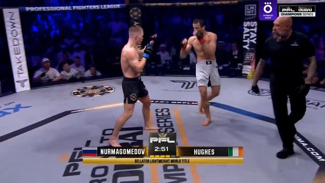 Усман Нурмагомедов vs. Пола Хьюза  Usman Nurmagomedov vs. Paul Hughes 