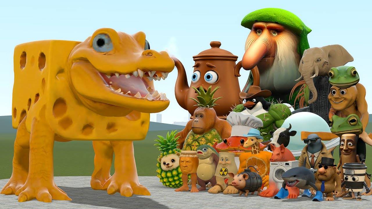 Я создал новый coccodrillo formagioso против всех итальянских мемов с искусственным интеллектом смотреть онлайн