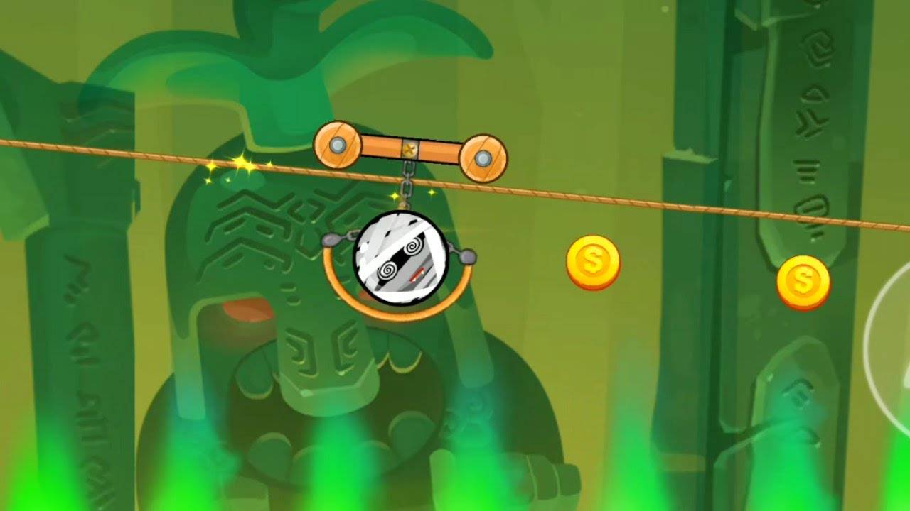 Злой Шар Мумия в игре Angry Ball Adventure Уровни 23-24 смотреть онлайн