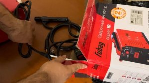 Распаковка сварочного аппарата FUBAG IR 220 VRD